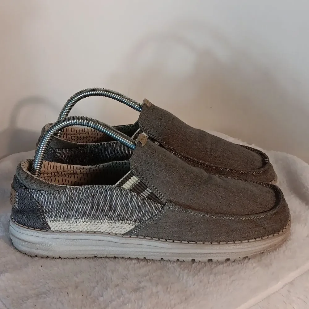 Hey Dude Gray Casual Slip-On Shoes
